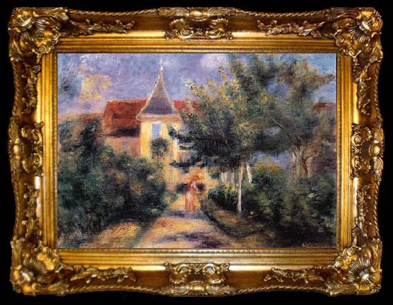 framed  Pierre Renoir Renoir